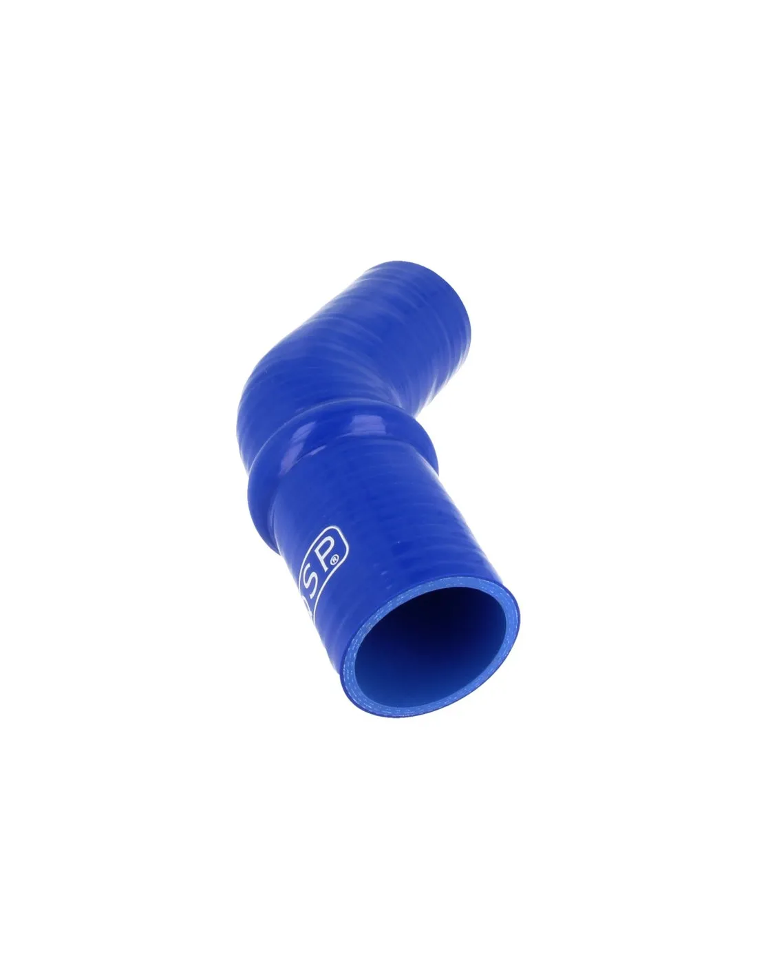 Amortisseur silicone 45° QSP Products bleu ou noir Ø51 à 102mm