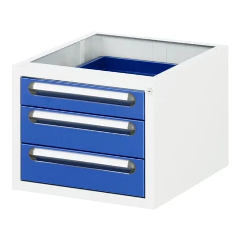 Armoire à tiroirs Rau E-2-3 Table de travail E LxPxH 490x600x395 mm