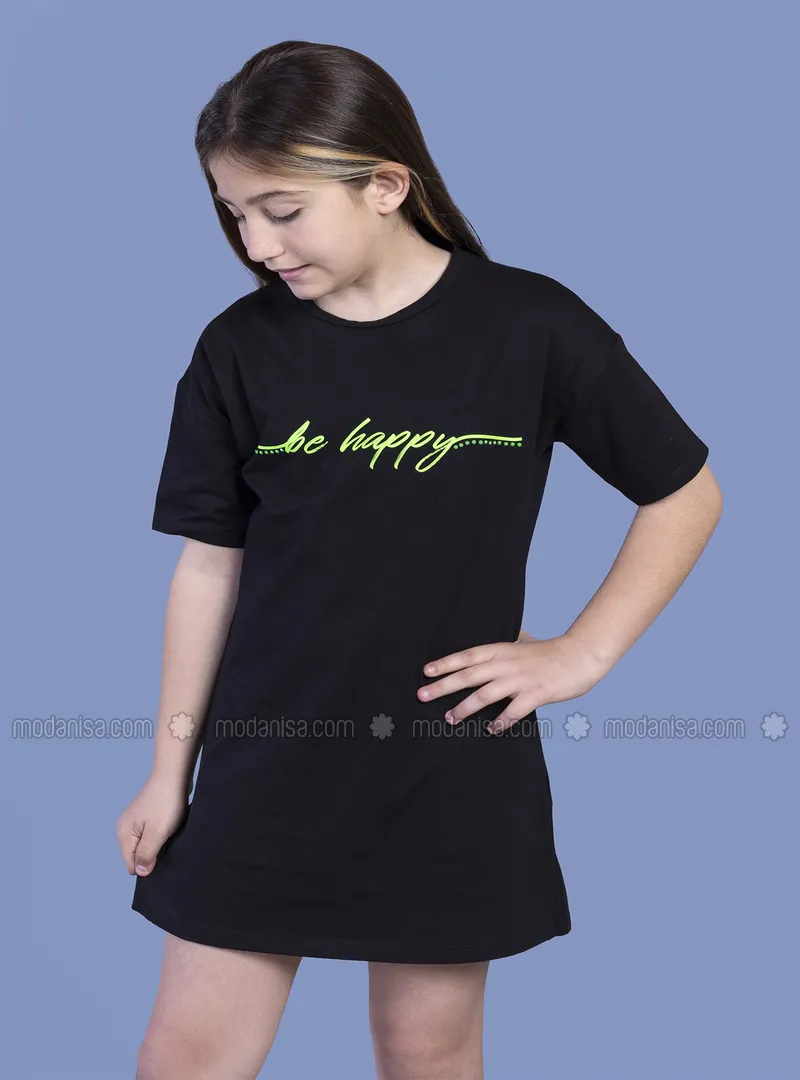 Black - Girls` Dress