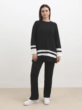 Black - Plus Size Suit