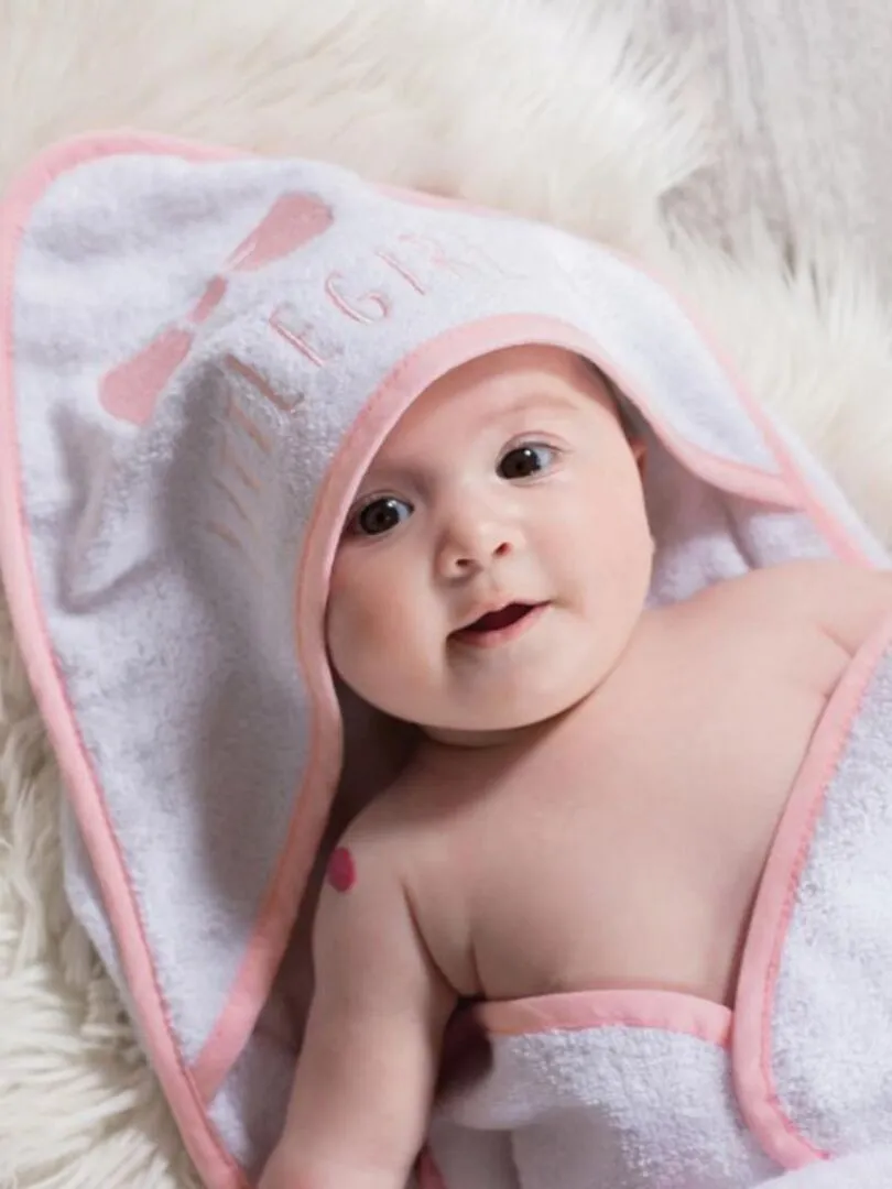 Cape De Bain + Gant Little Girl (75 X 75 Cm) - Rose