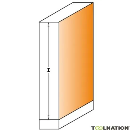 CMT 906.096.11 Fraise à affleurer avec guidage 9,5 x 12,7 mm - tige 8 mm