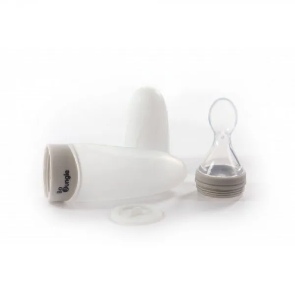 Cuillère distributrice en Silicone Gris