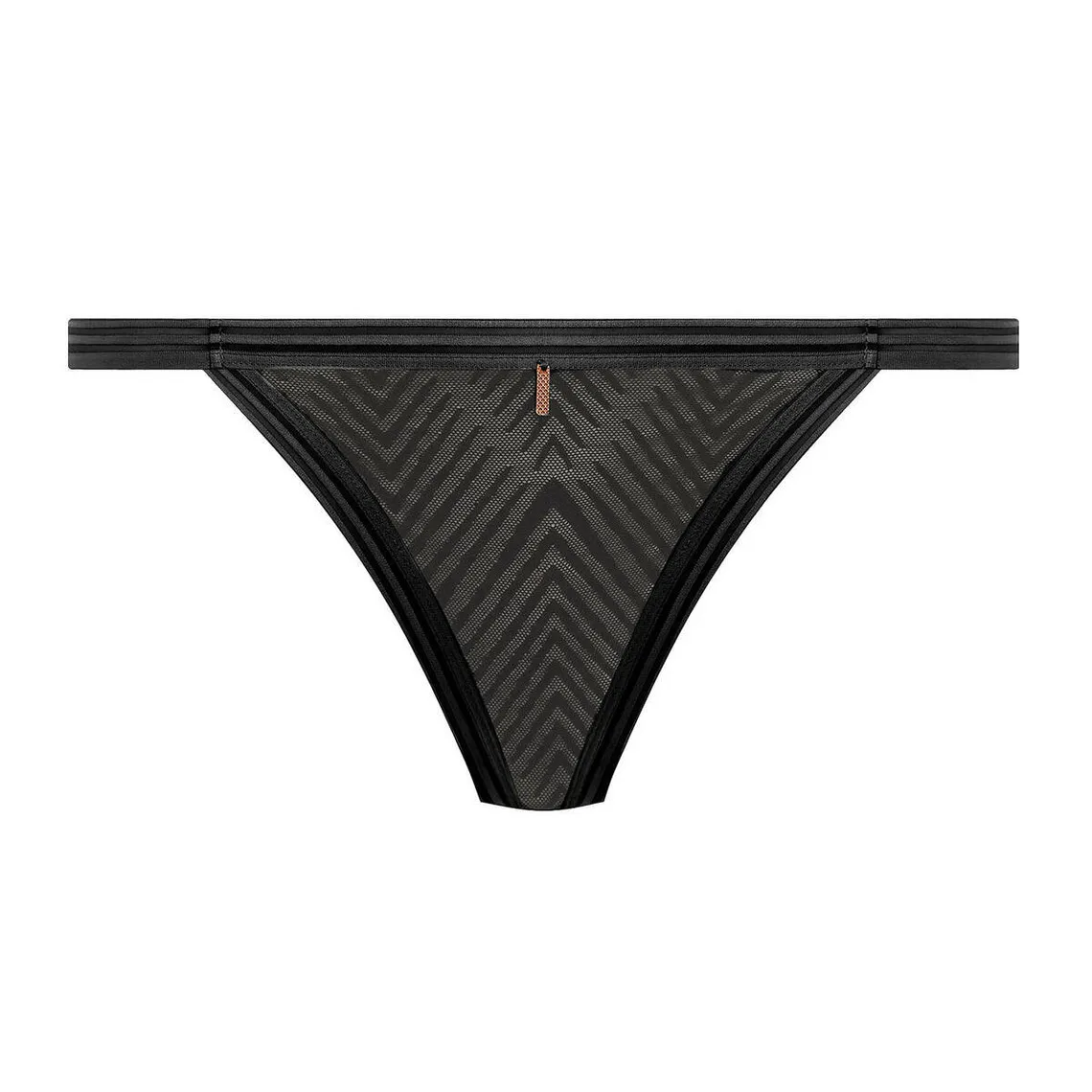 Culotte Classique - Noire en nylon | 3 Suisses
