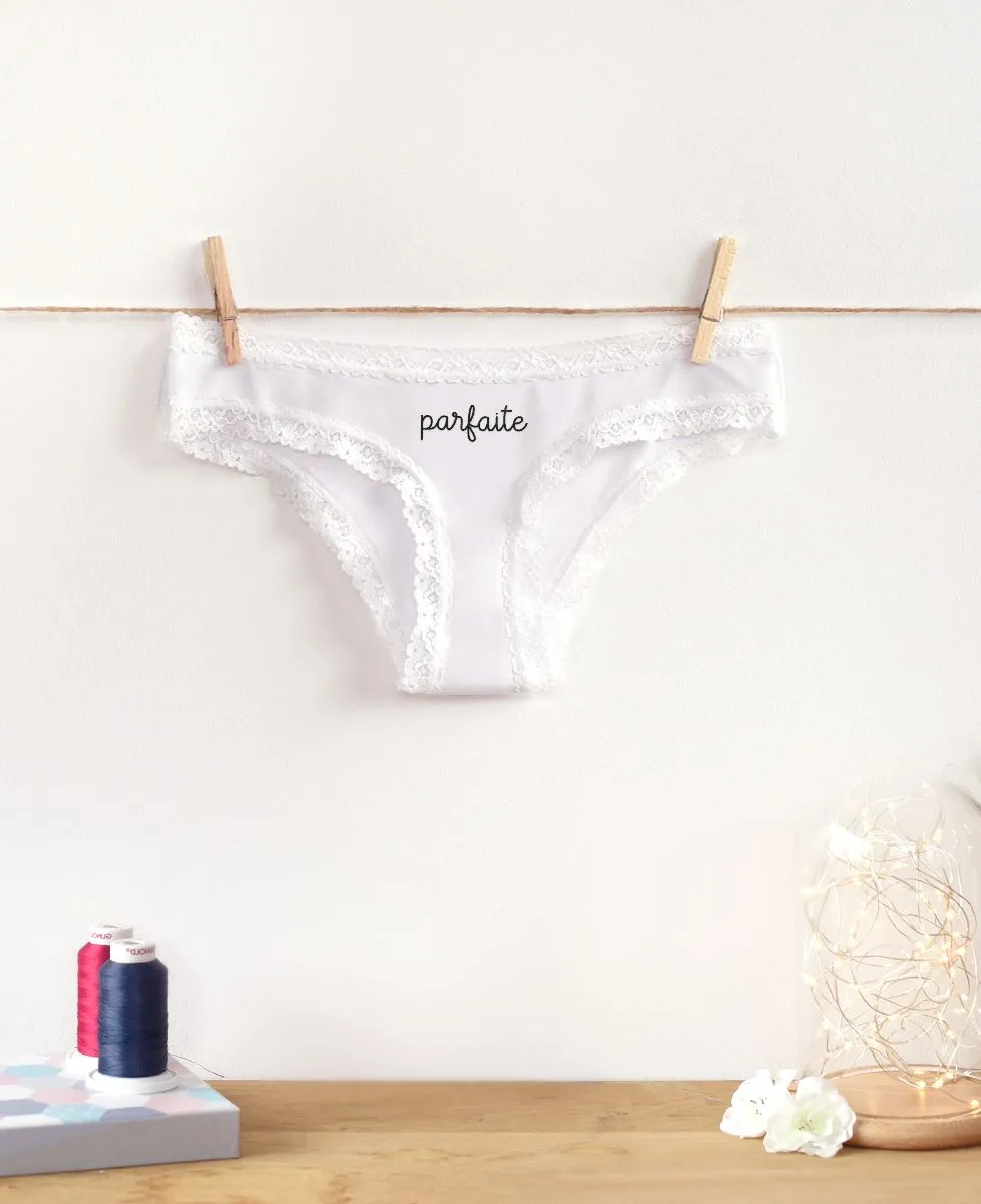 Culotte Parfaite (brodé à l'avant)