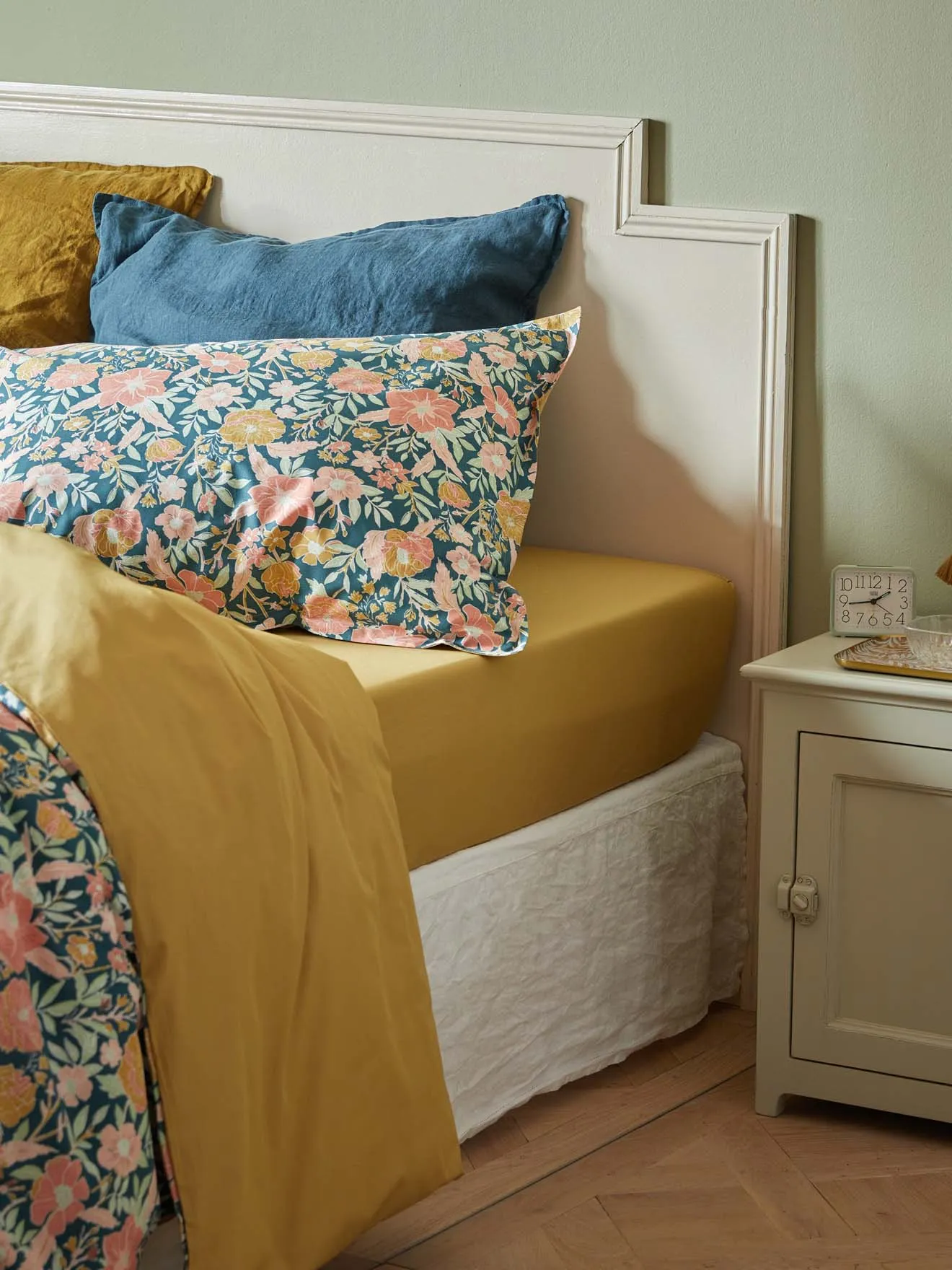 Drap-housse percale de coton 