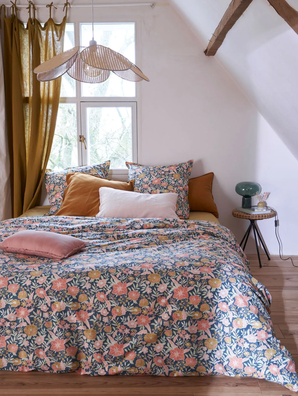 Drap-housse percale de coton 
