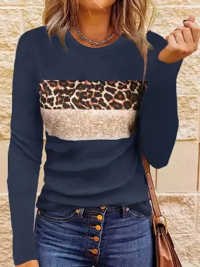 Femmes - T-shirts - Imprimés en luipaud, confortables et tendance - T-