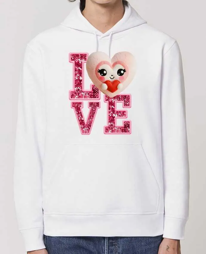 Hoodie Love Cute Chibi Heart 04 Par Vamamoi