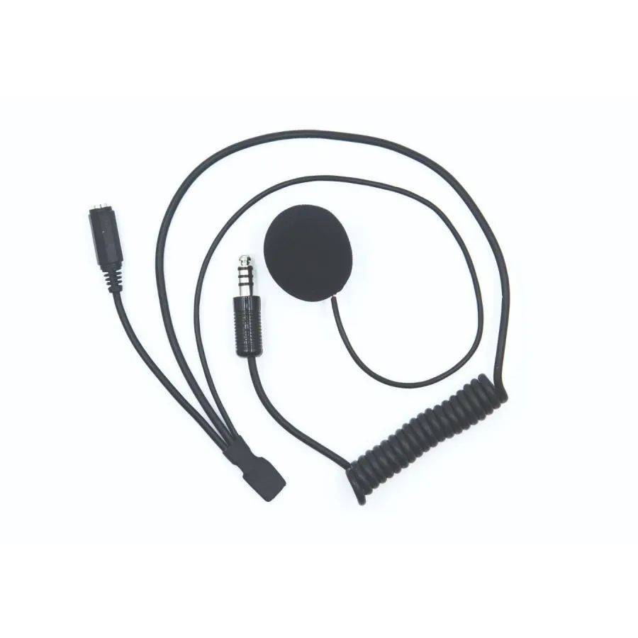 Kit radio ZERONOISE pour casque intégral - Nexus mâle 4 pins / RCA