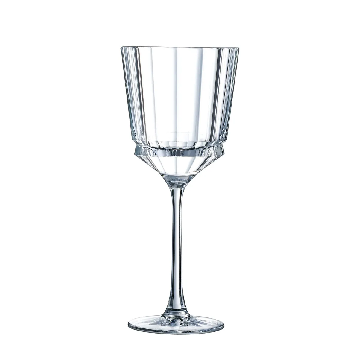 Macassar - 6 verres à pied 25 cl Cristal d'Arques 