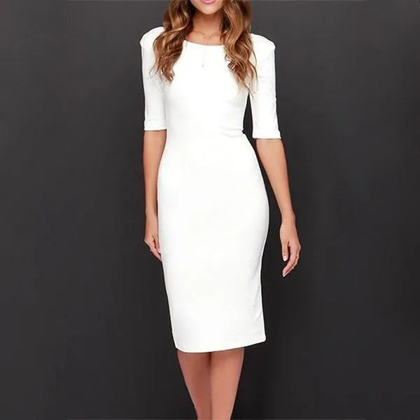 Marie | Robe moulante simple