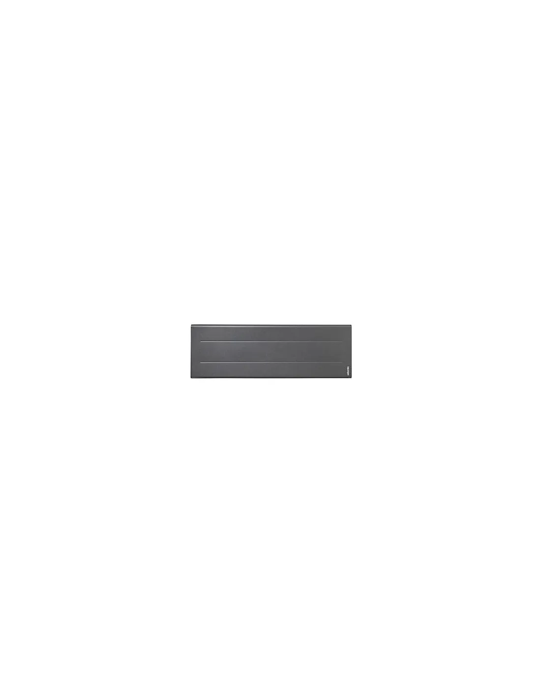 Radiateur connecté Oniris pilotage inteligent plinthe 1500W gris étoilé ATLANTIC 503922