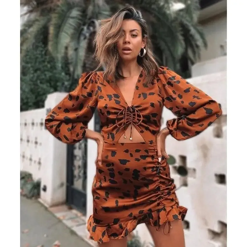 Robe Léopard Serena