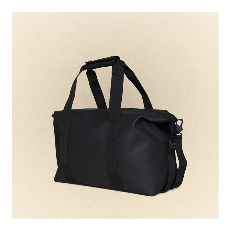 Sac de voyage imperméable Rains Hilo Week-end Bag S 18L Black - Noir