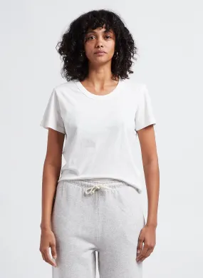 TEE-SHIRT COURT COL ROND EN COTON GAMIPY - AMERICAN VINTAGE pour FEMME | Printemps