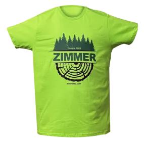Tee shirt ZIMMER vert prairie