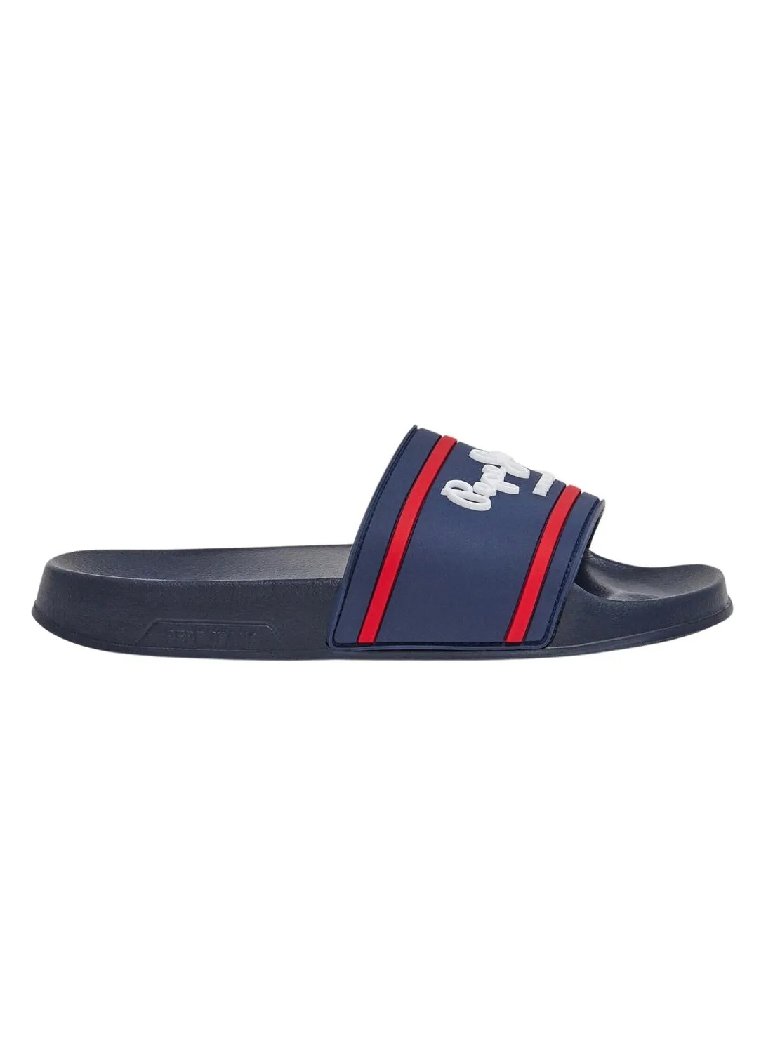 Tongs Pepe Jeans Slider Marine Pour Enfant