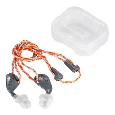 UVEX Jeu de bouchons antibruit, 50 paires uvex xact-fit multi, Contenu Paires / taille: 50S