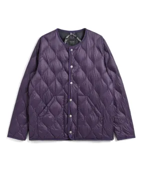 Veste MILITARY CREW NECK DOWN JKT Dark Purple