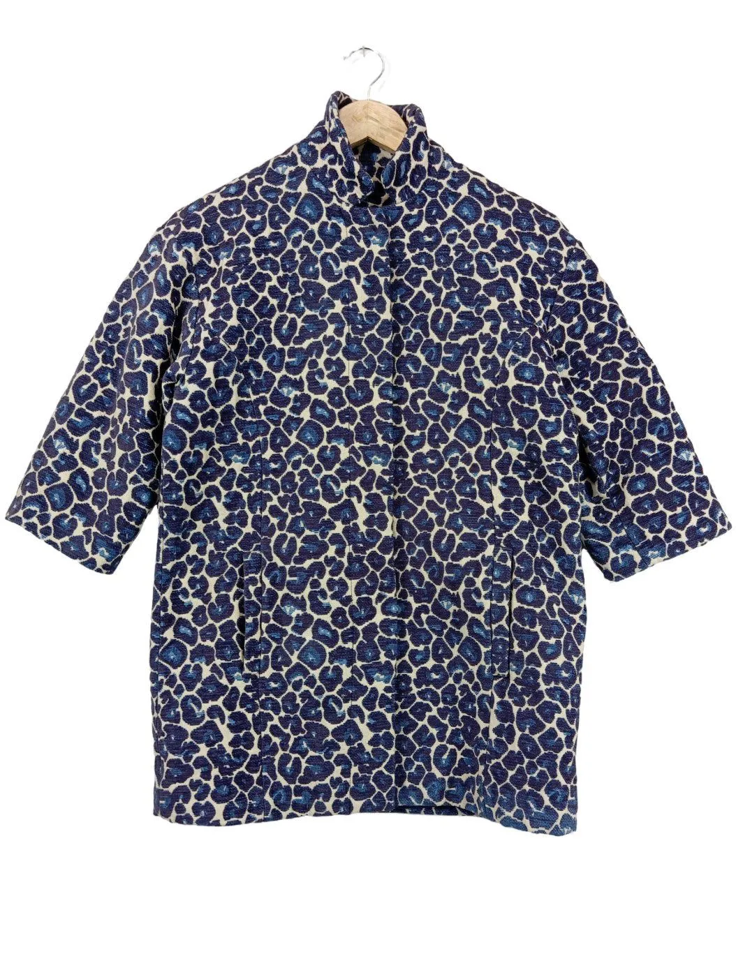 ZOE Manteau court imprimé allover style décontracté